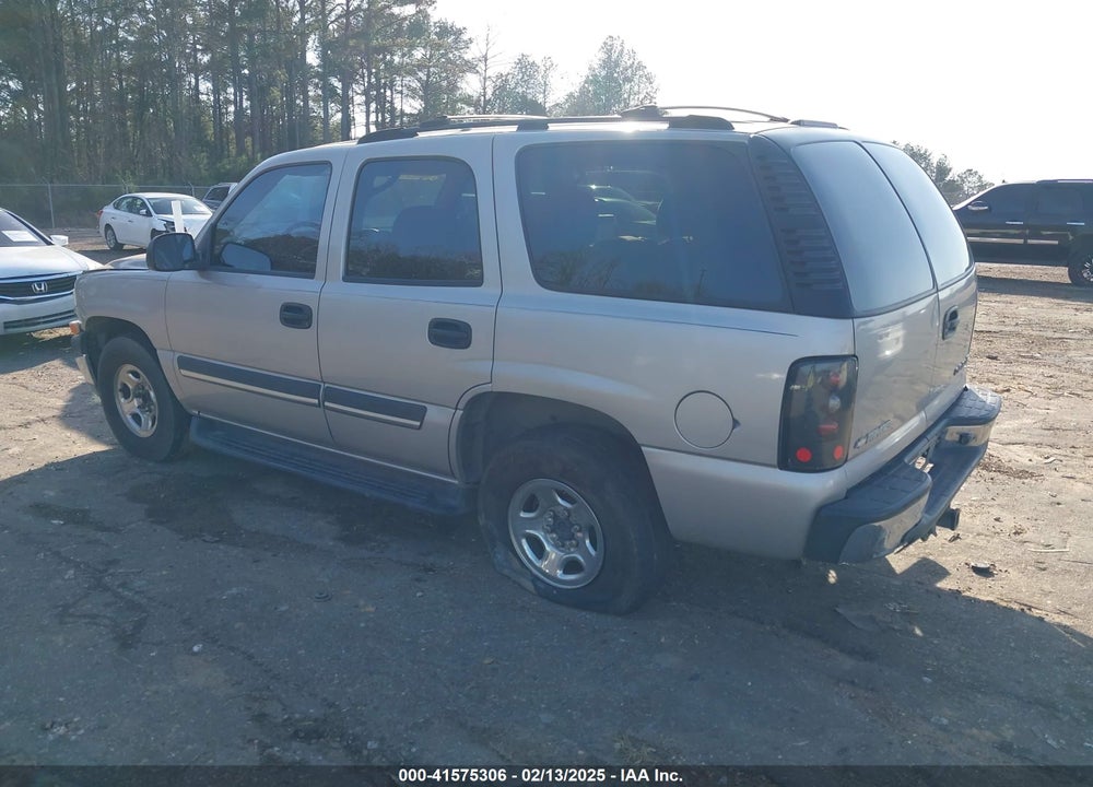 2004 CHEVROLET TAHOE VIN: 1GNEC13Z94R253470