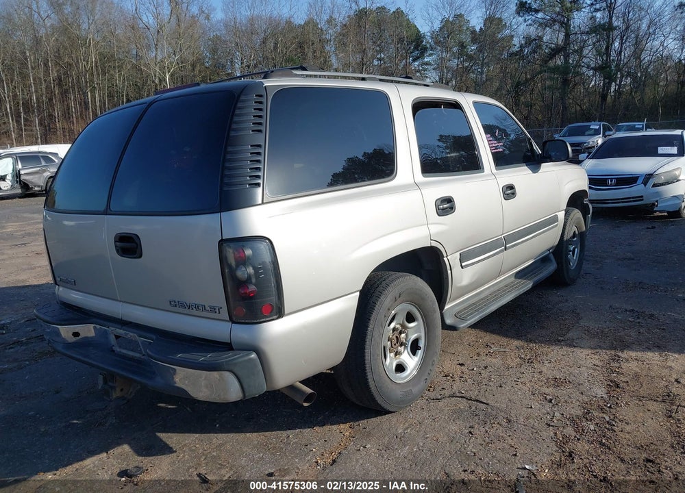 2004 CHEVROLET TAHOE VIN: 1GNEC13Z94R253470