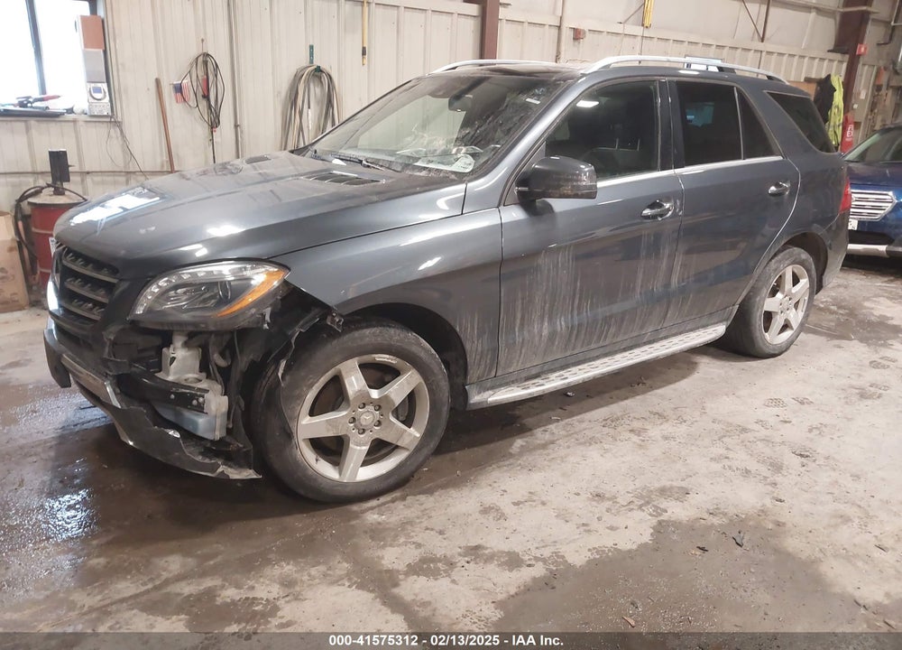 2015 MERCEDES-BENZ ML 350 4MATIC VIN: 4JGDA5HB0FA557099