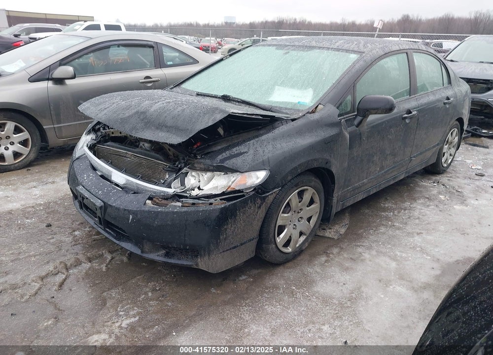 2011 HONDA CIVIC LX VIN: 19XFA1F59BE003702
