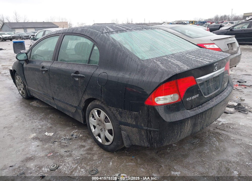 2011 HONDA CIVIC LX VIN: 19XFA1F59BE003702