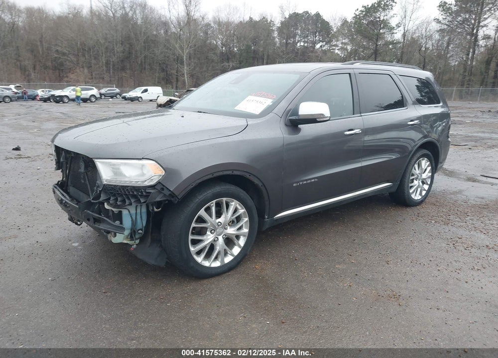 2014 DODGE DURANGO CITADEL VIN: 1C4SDHET1EC438305