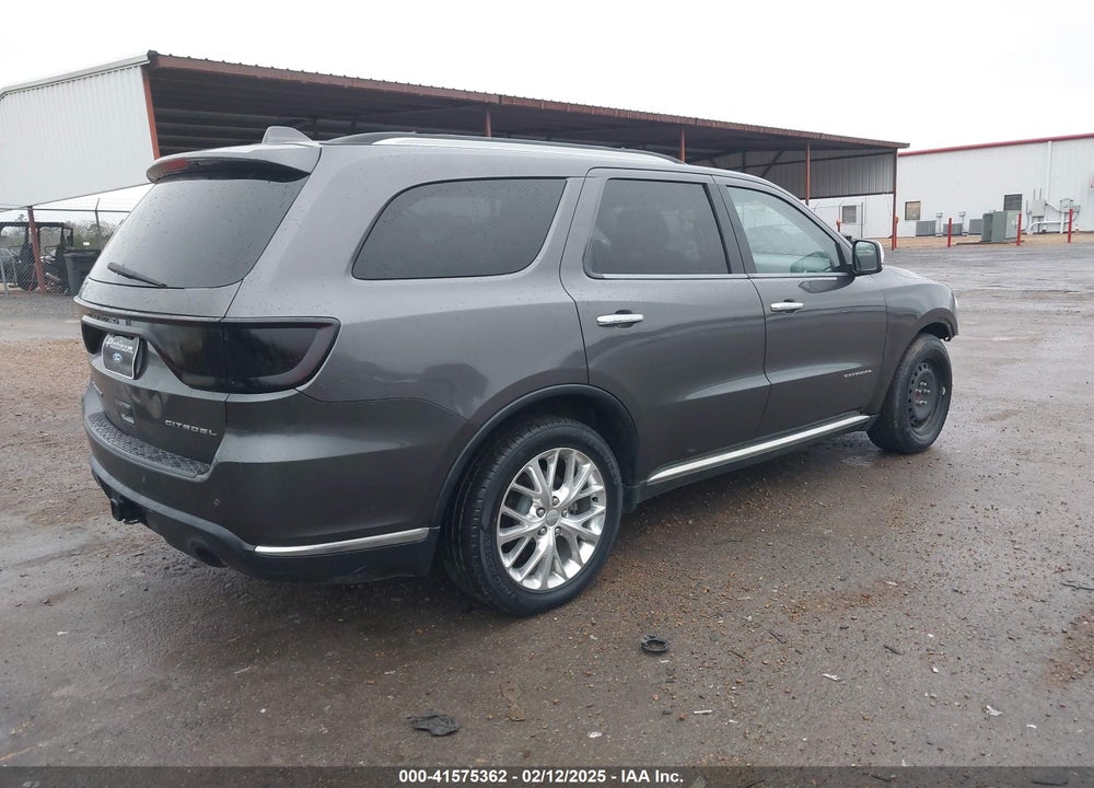 2014 DODGE DURANGO CITADEL VIN: 1C4SDHET1EC438305