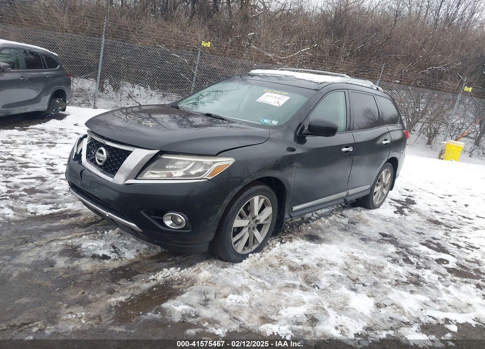 2016 NISSAN PATHFINDER PLATINUM VIN: 5N1AR2MM5GC663278