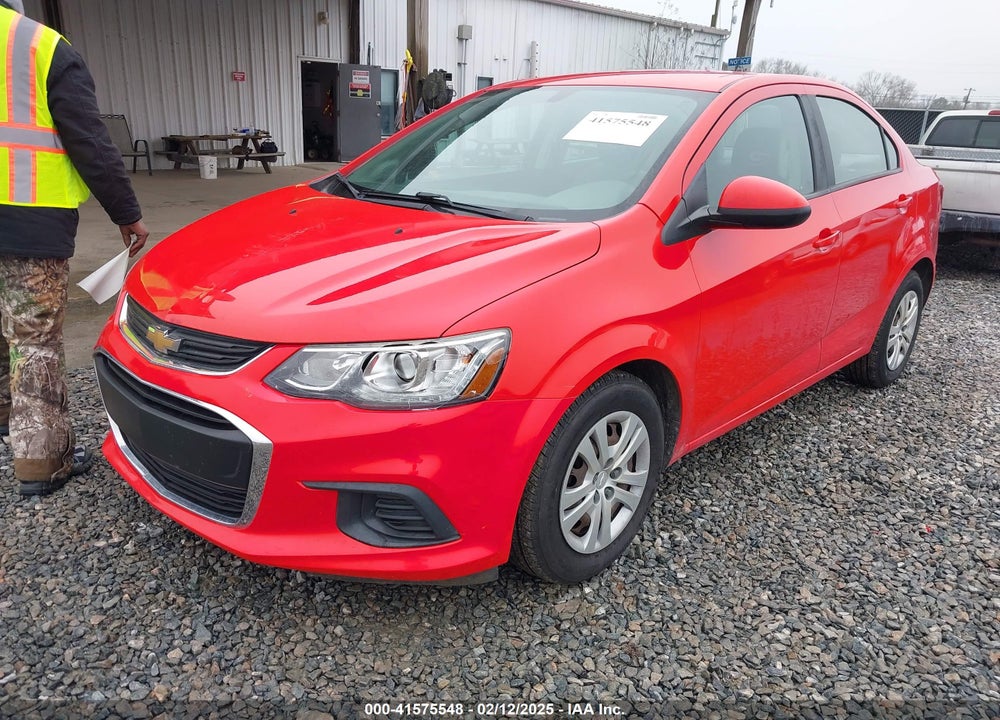 2017 CHEVROLET SONIC VIN: 1G1JB5SH7H4166446