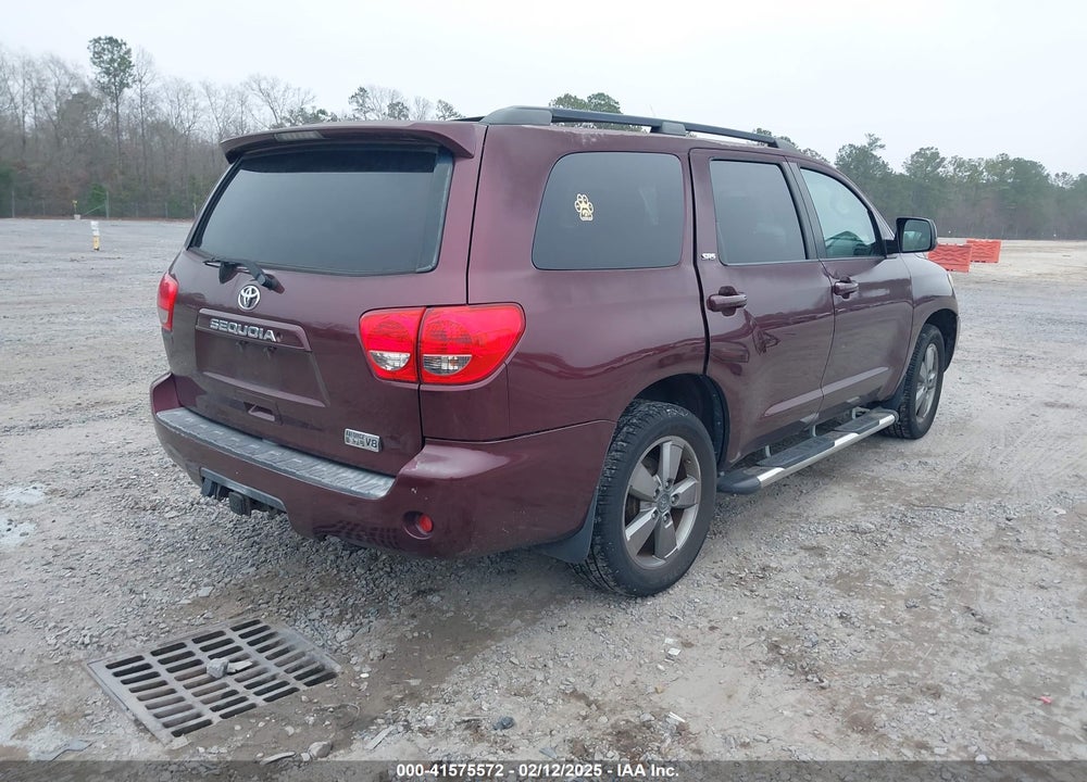 2008 TOYOTA SEQUOIA SR5 5.7L V8 VIN: 5TDZY64A68S009512
