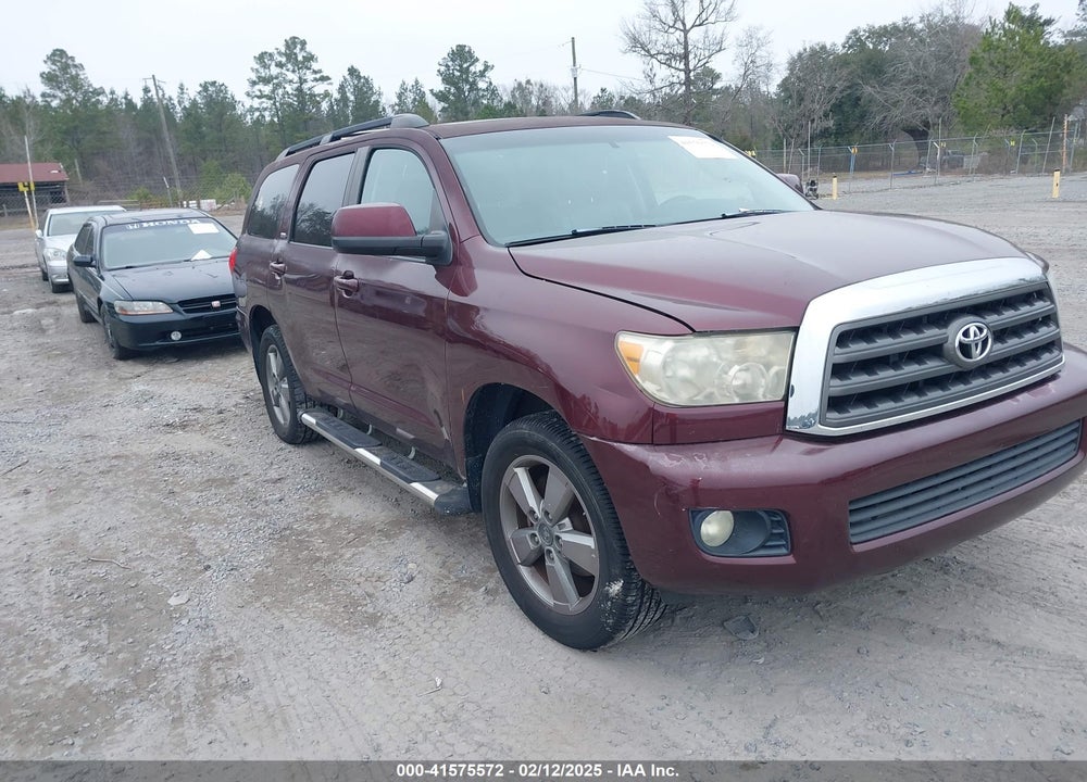 2008 TOYOTA SEQUOIA SR5 5.7L V8 VIN: 5TDZY64A68S009512