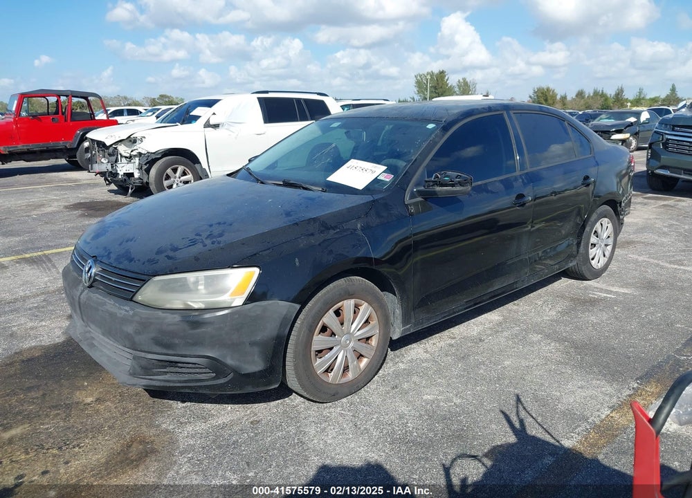 2014 VOLKSWAGEN JETTA VIN: 3VW2K7AJ9EM404287