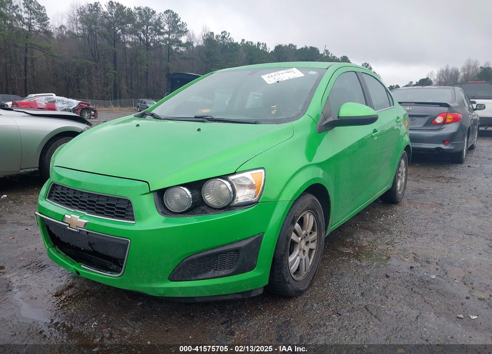 2016 CHEVROLET SONIC VIN: 1G1JC5SH1G4162923
