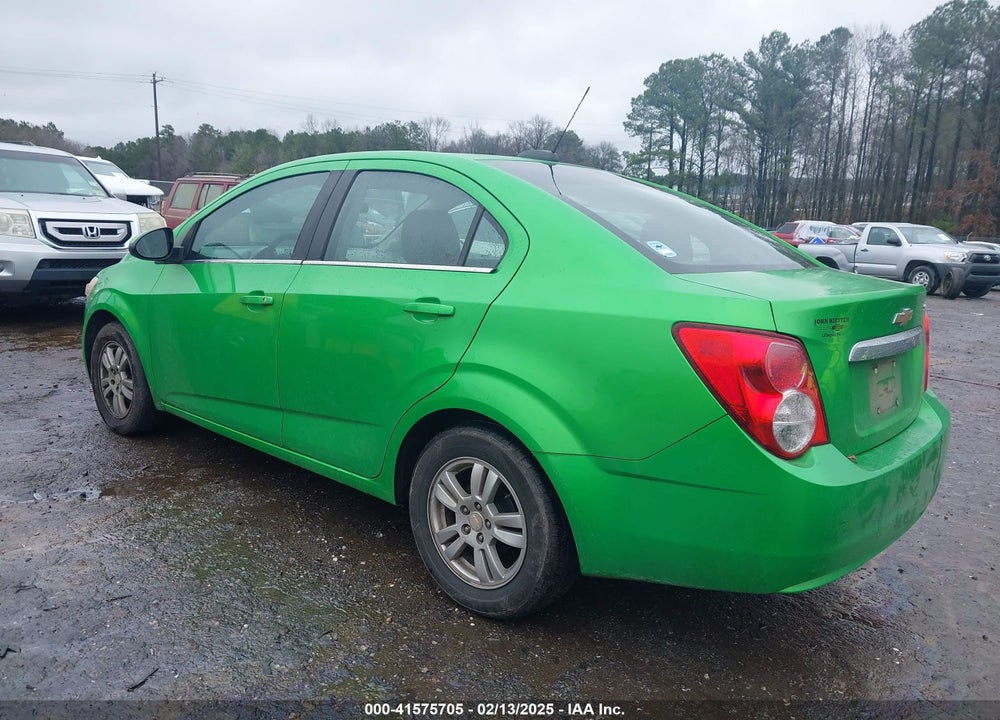 2016 CHEVROLET SONIC VIN: 1G1JC5SH1G4162923