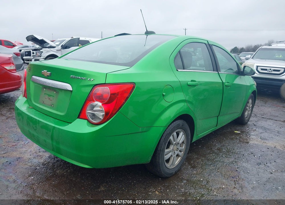 2016 CHEVROLET SONIC VIN: 1G1JC5SH1G4162923