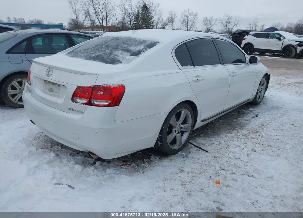2008 LEXUS GS 460 VIN: JTHBL96S085000929