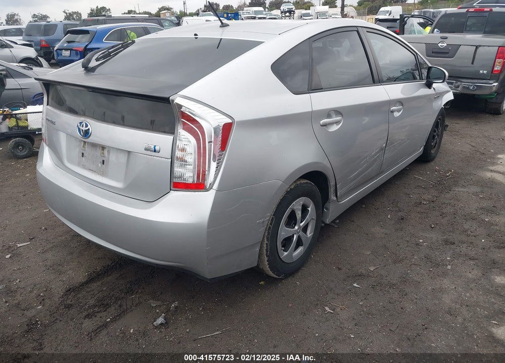 2012 TOYOTA PRIUS VIN: JTDKN3DU9C5384277