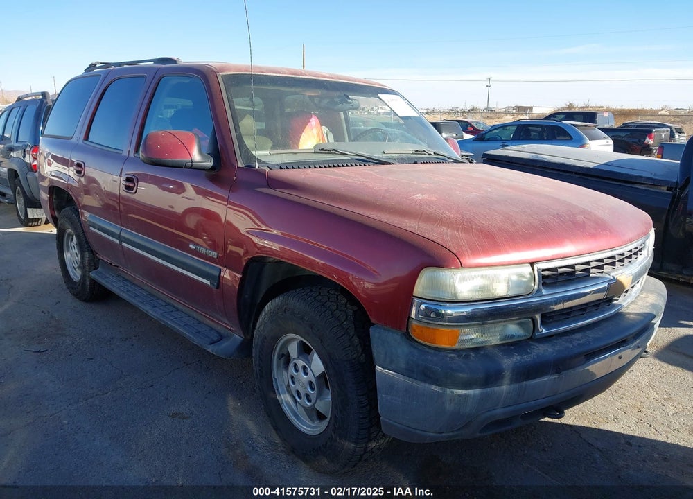 2001 CHEVROLET TAHOE LT VIN: 1GNEK13T01R193508