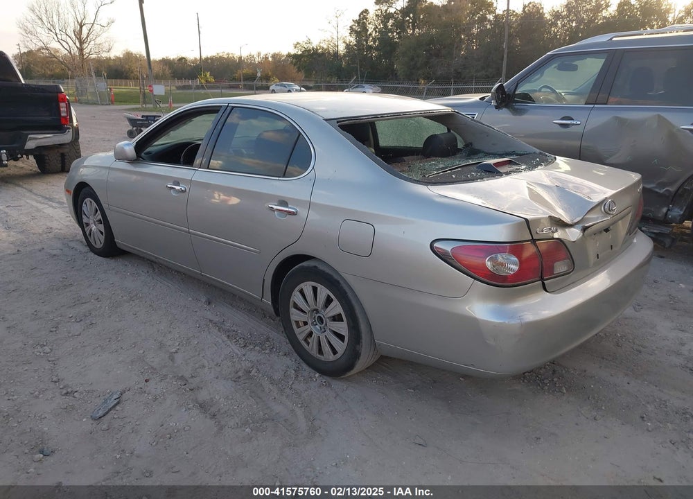 2004 LEXUS ES 330 VIN: JTHBA30G045055656