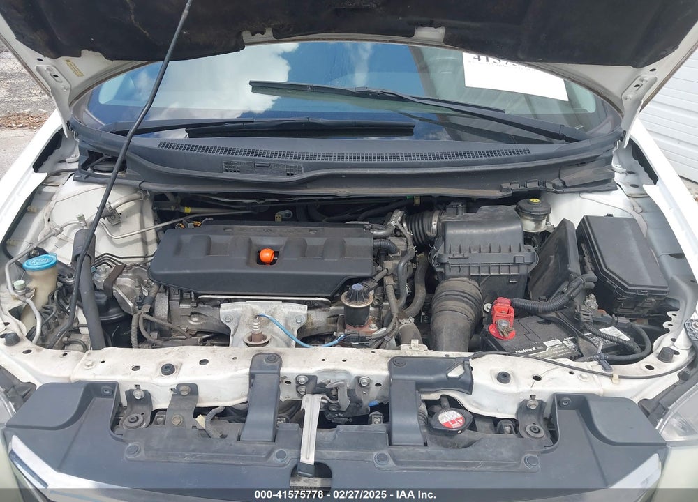 2012 HONDA CIVIC VIN: 19XFB2F86CE058722