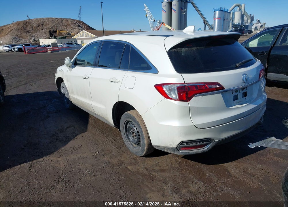 2016 ACURA RDX TECHNOLOGY   WATCH PLUS PACKAGES/TECHNOLOGY PACKAGE VIN: 5J8TB4H57GL006824