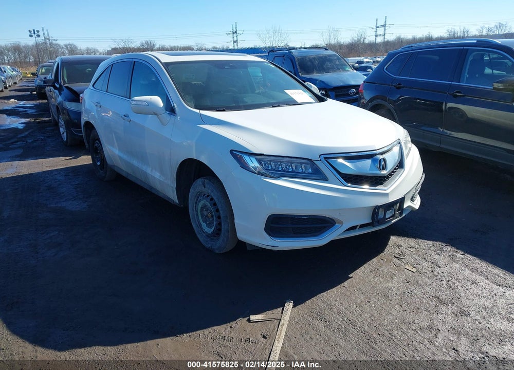 2016 ACURA RDX TECHNOLOGY   WATCH PLUS PACKAGES/TECHNOLOGY PACKAGE VIN: 5J8TB4H57GL006824
