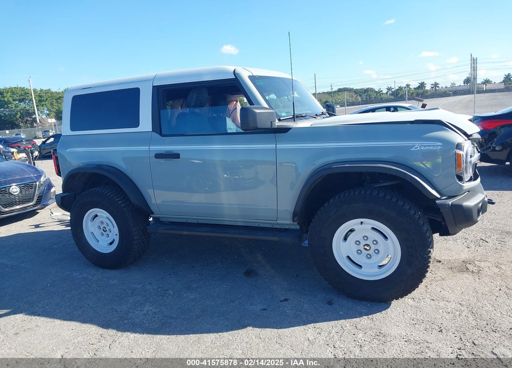 2024 FORD BRONCO HERITAGE EDITION VIN: 1FMDE4CP3RLA28000