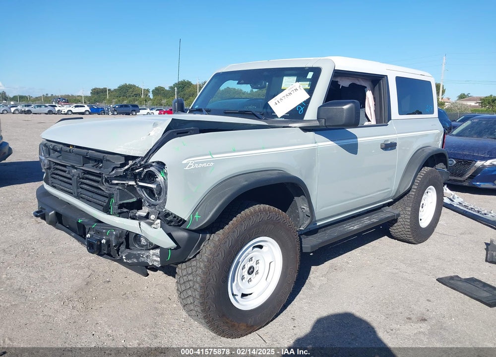 2024 FORD BRONCO HERITAGE EDITION VIN: 1FMDE4CP3RLA28000