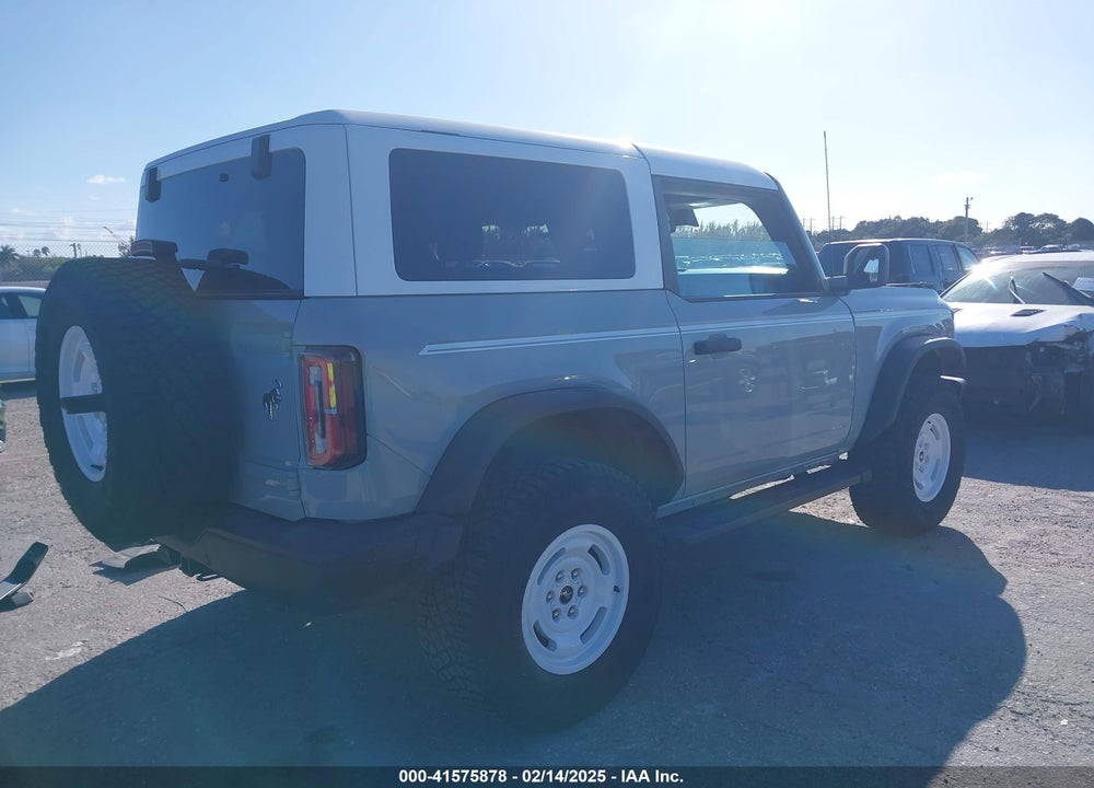 2024 FORD BRONCO HERITAGE EDITION VIN: 1FMDE4CP3RLA28000