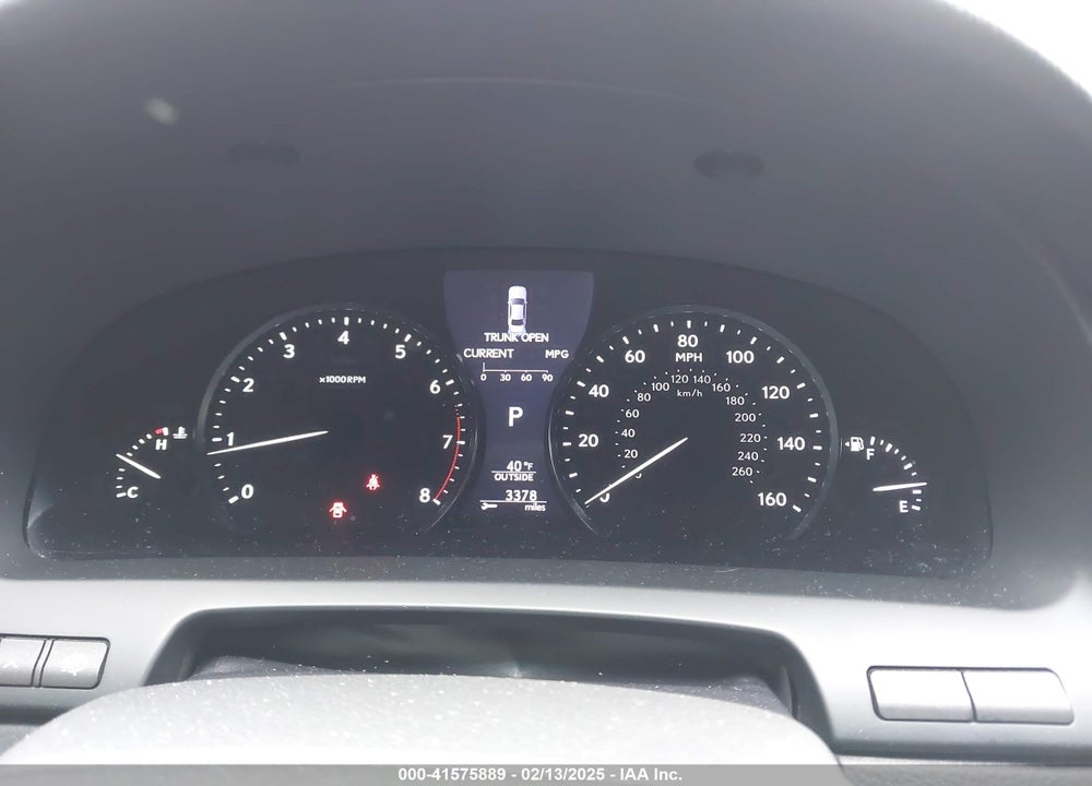 2017 LEXUS LS 460 VIN: JTHCL5EF9H5027841