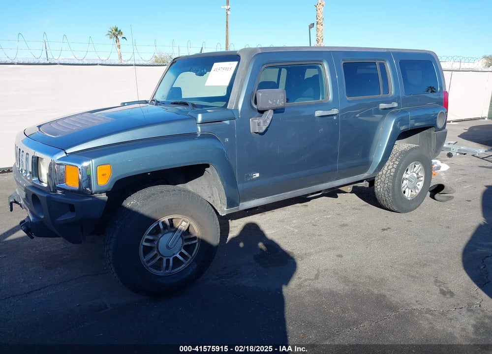2007 HUMMER H3 SUV VIN: 5GTDN13E578164462
