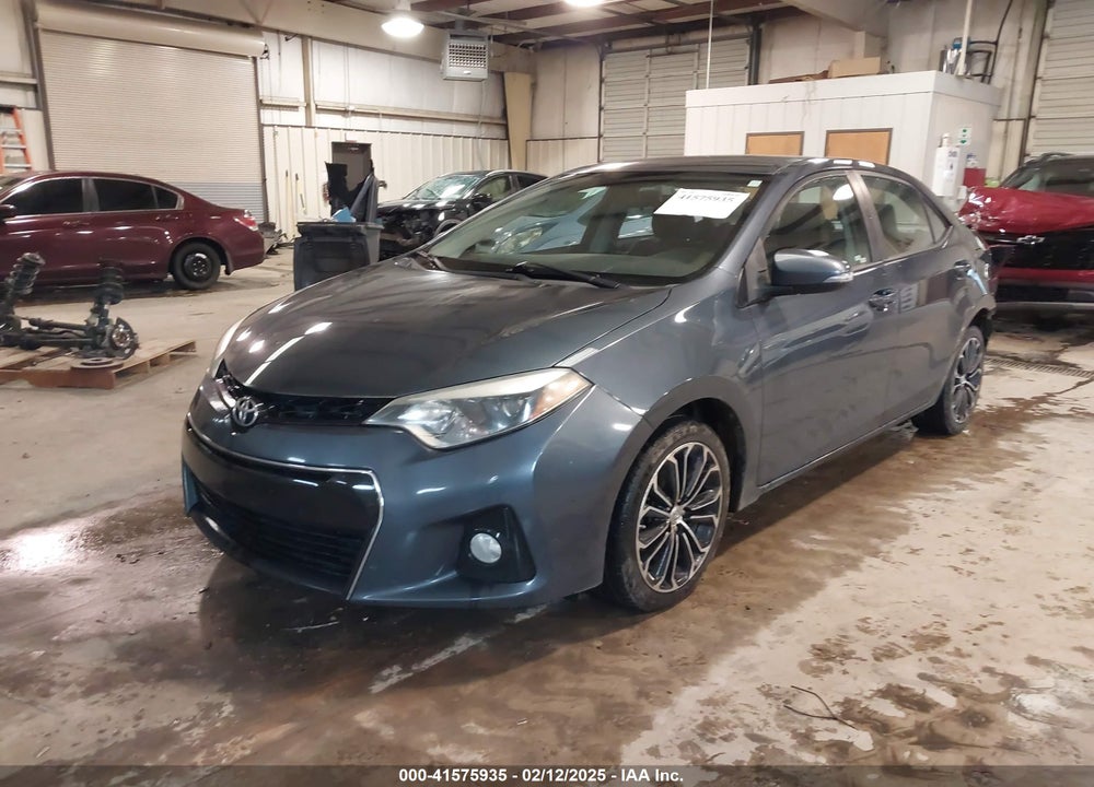 2016 TOYOTA COROLLA VIN: 2T1BURHE8GC568207
