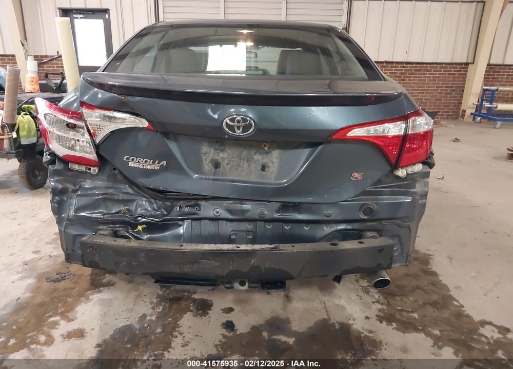 2016 TOYOTA COROLLA VIN: 2T1BURHE8GC568207