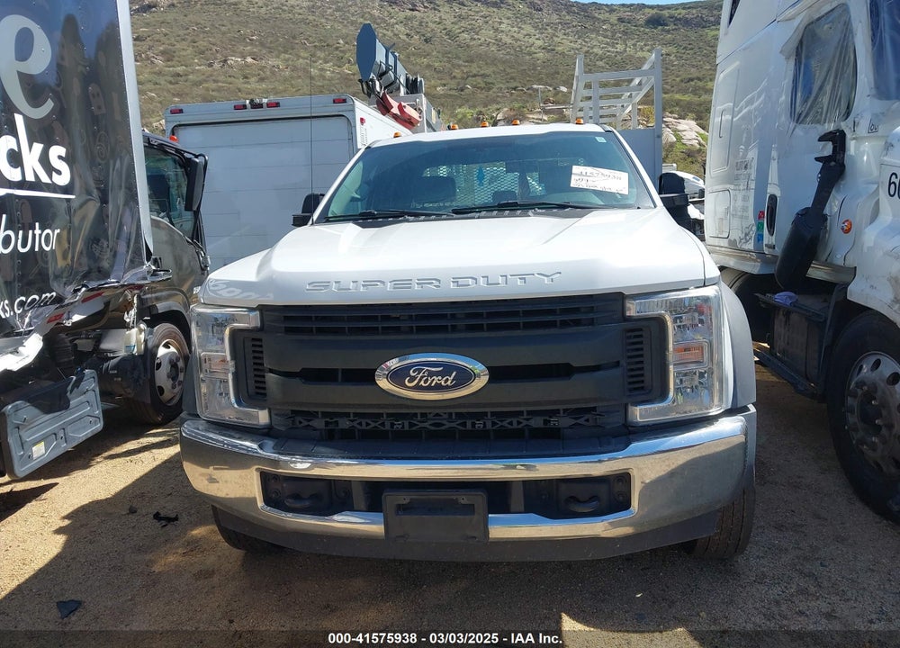 2018 FORD F-550 CHASSIS XL VIN: 1FD0X5GY8JEC68377