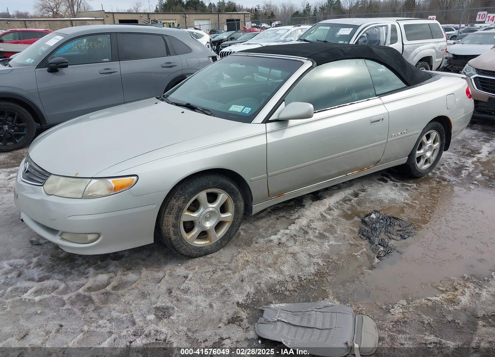 2002 TOYOTA CAMRY SOLARA SLE V6 VIN: 2T1FF28P62C570597