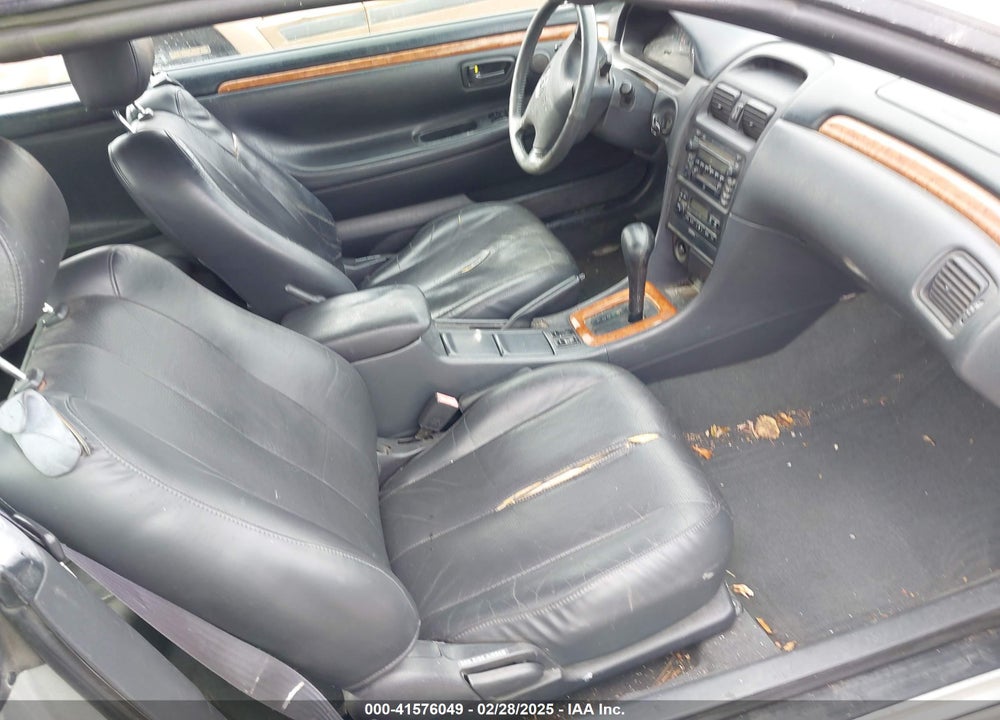 2002 TOYOTA CAMRY SOLARA SLE V6 VIN: 2T1FF28P62C570597