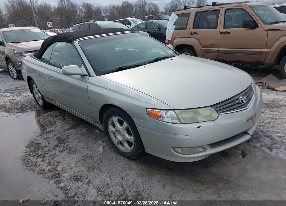 2002 TOYOTA CAMRY SOLARA SLE V6 VIN: 2T1FF28P62C570597