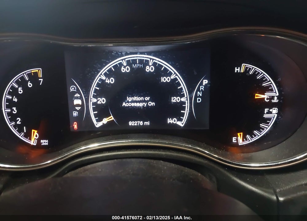 2016 JEEP GRAND CHEROKEE VIN: 1C4RJFAG3GC303866