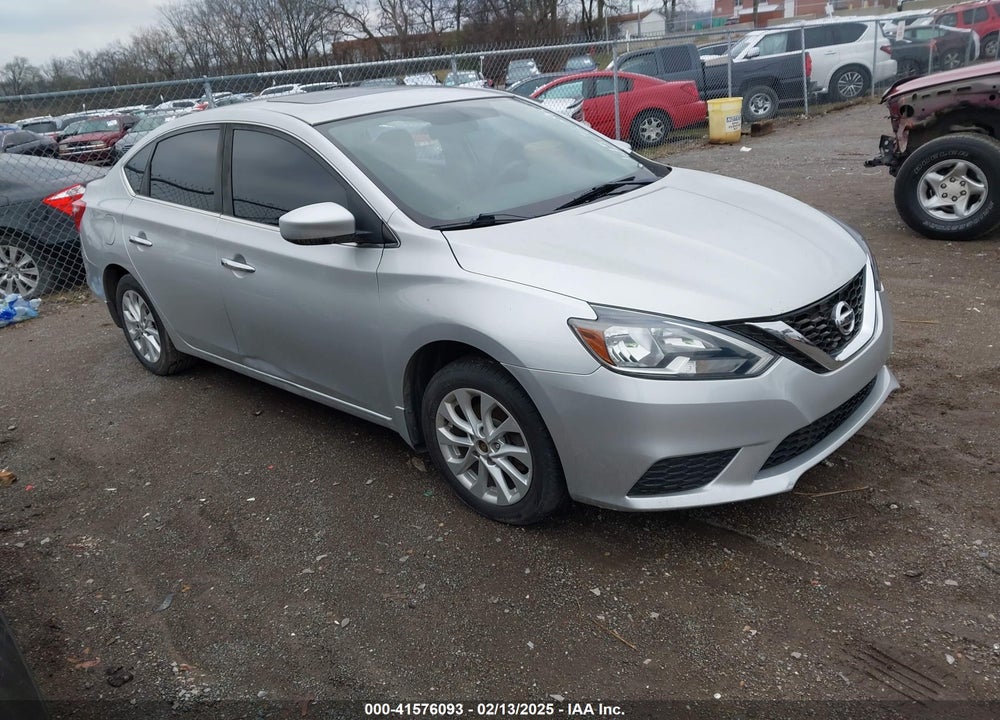 2017 NISSAN SENTRA SV VIN: 3N1AB7AP5HY396207