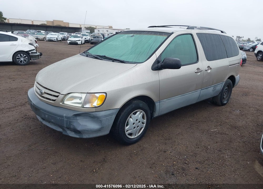 2003 TOYOTA SIENNA CE VIN: 4T3ZF19CX3U545406