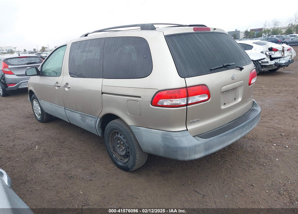 2003 TOYOTA SIENNA CE VIN: 4T3ZF19CX3U545406