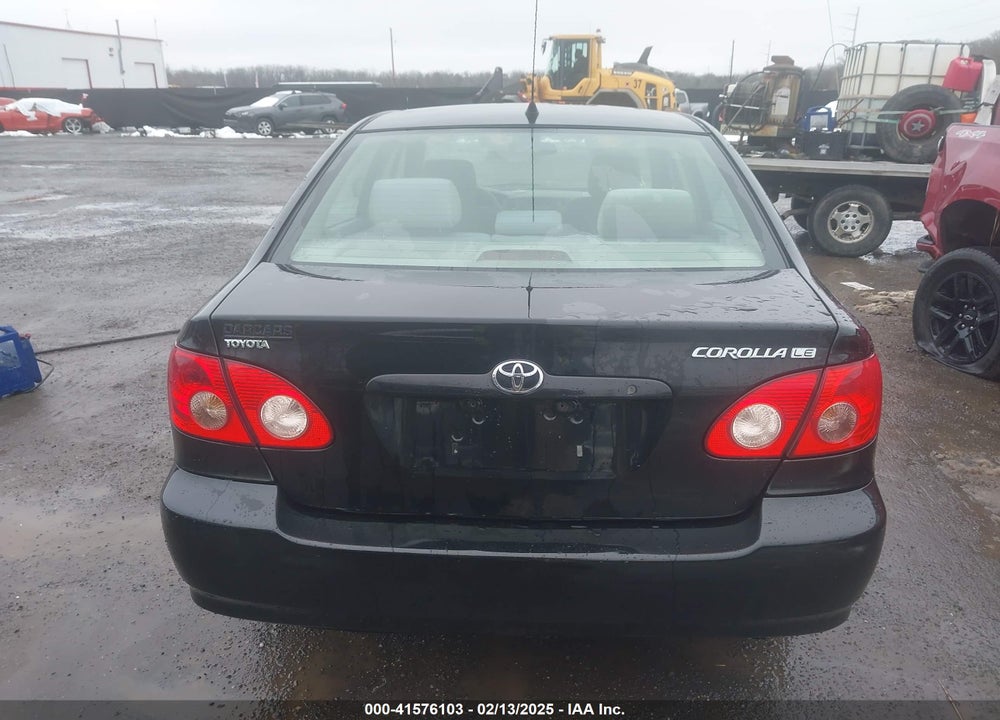2006 TOYOTA COROLLA LE VIN: 2T1BR32E16C600033