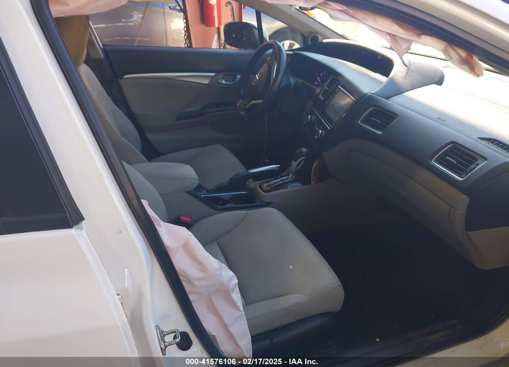 2015 HONDA CIVIC VIN: 19XFB2F82FE042554
