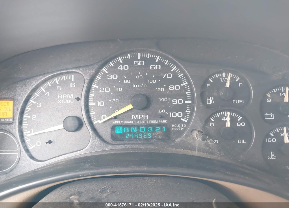 2000 CHEVROLET SILVERADO 1500 VIN: 2GCEC19TXY1201498