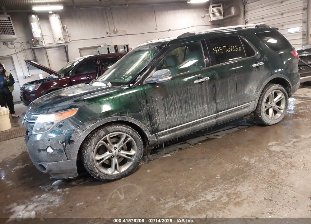 2013 FORD EXPLORER LIMITED VIN: 1FM5K8F81DGC90110