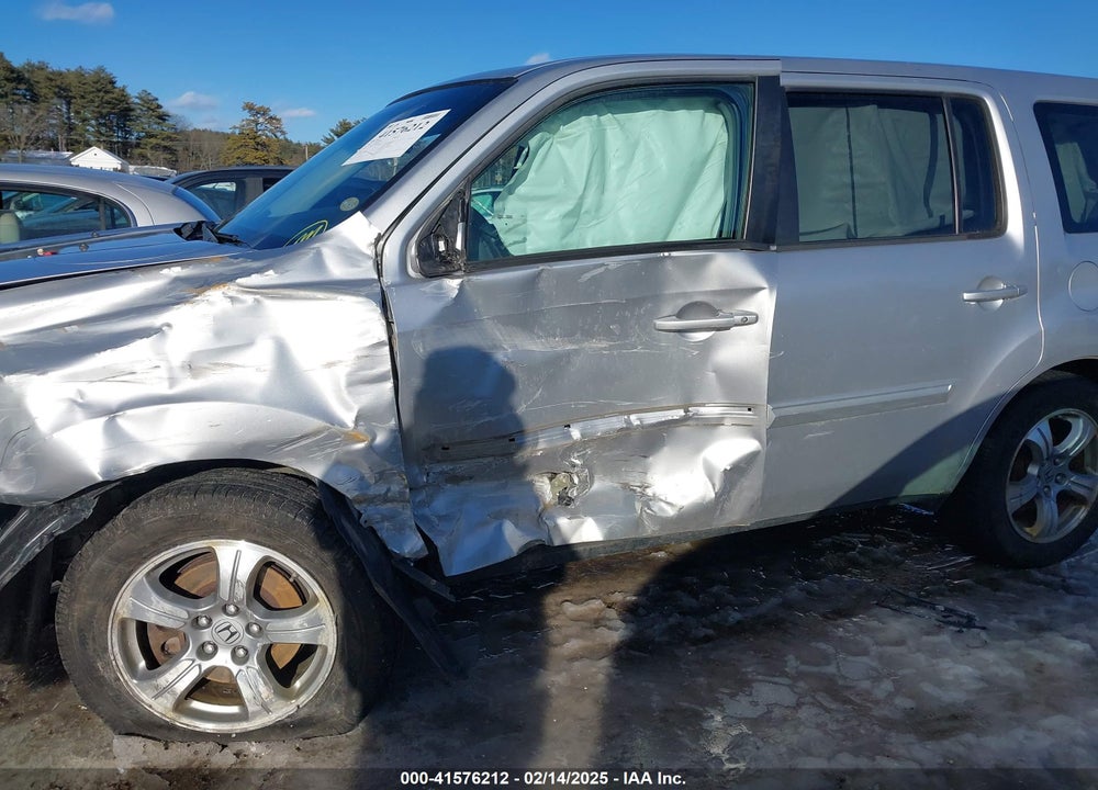 2013 HONDA PILOT EX-L VIN: 5FNYF4H58DB060169