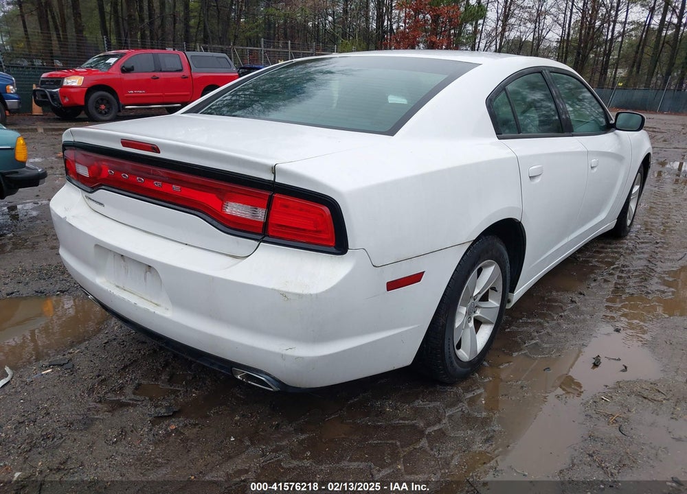 2014 DODGE CHARGER SE VIN: 2C3CDXBG8EH274641