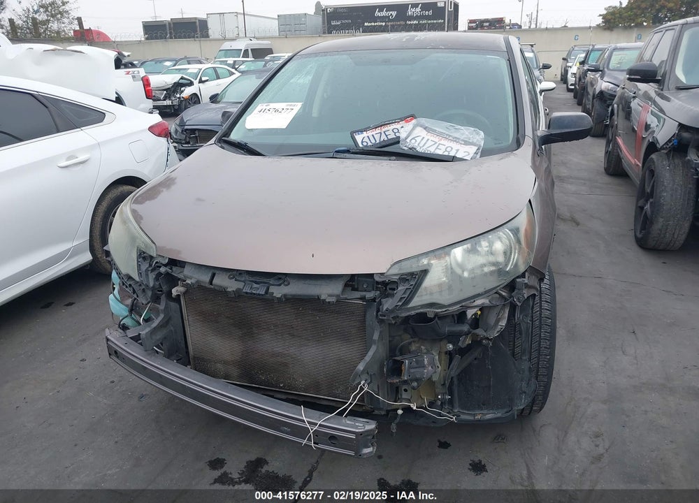 2012 HONDA CR-V LX VIN: 5J6RM3H38CL010395