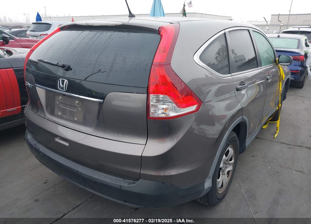 2012 HONDA CR-V LX VIN: 5J6RM3H38CL010395