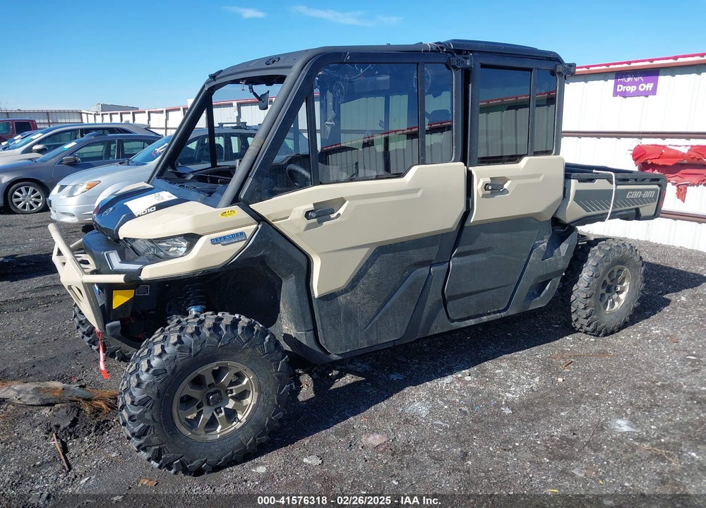 2025 CAN-AM DEFENDER MAX LIMITED CAB HD10/LONE STAR HD10 VIN: 3JBUUAX44SK001154