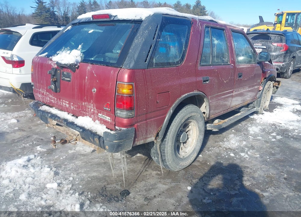 1994 ISUZU RODEO S/LS VIN: 4S2CY58V4R4337168