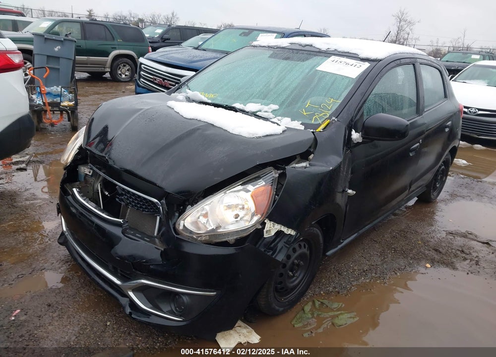 2018 MITSUBISHI MIRAGE VIN: ML32A3HJ4JH009102