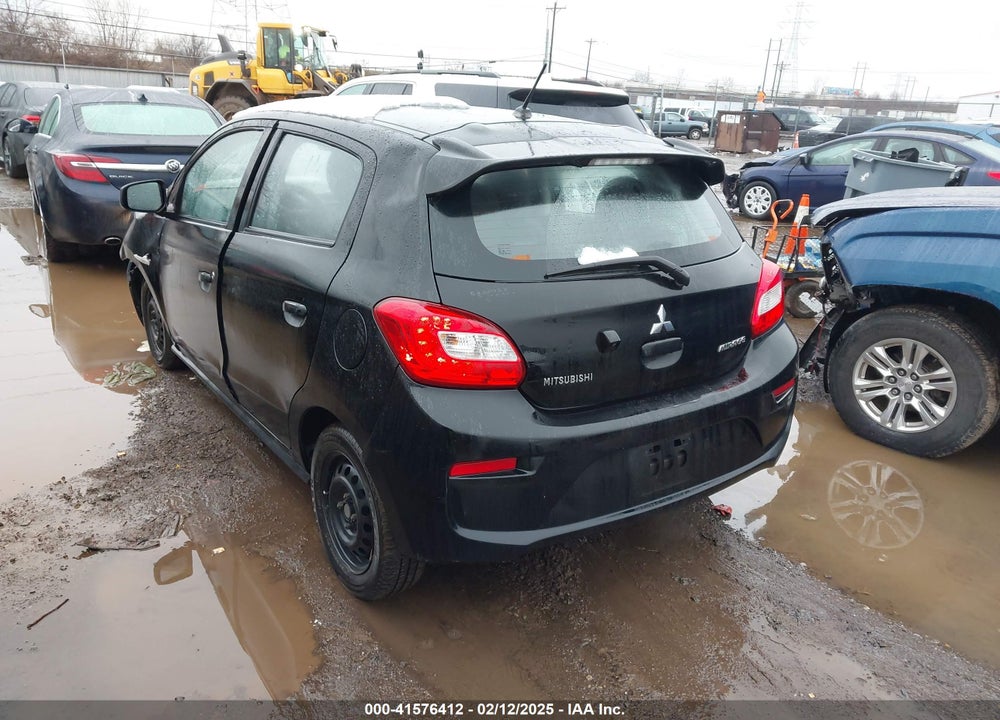2018 MITSUBISHI MIRAGE VIN: ML32A3HJ4JH009102