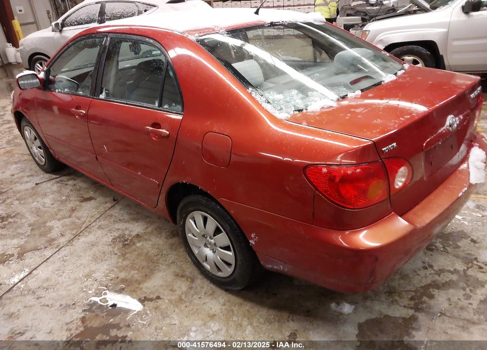 2004 TOYOTA COROLLA LE VIN: 2T1BR38E44C258128